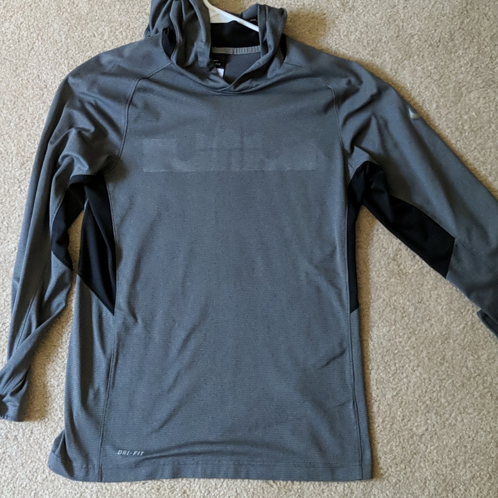 Nike gray LeBron James king sweatshirt